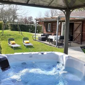 chalet avec spa privatif gers occitanie